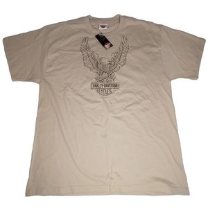 NWT Harley Davidson Mens XL York PA Vehicle Operations Eagle Logo T-Shirt 2009
